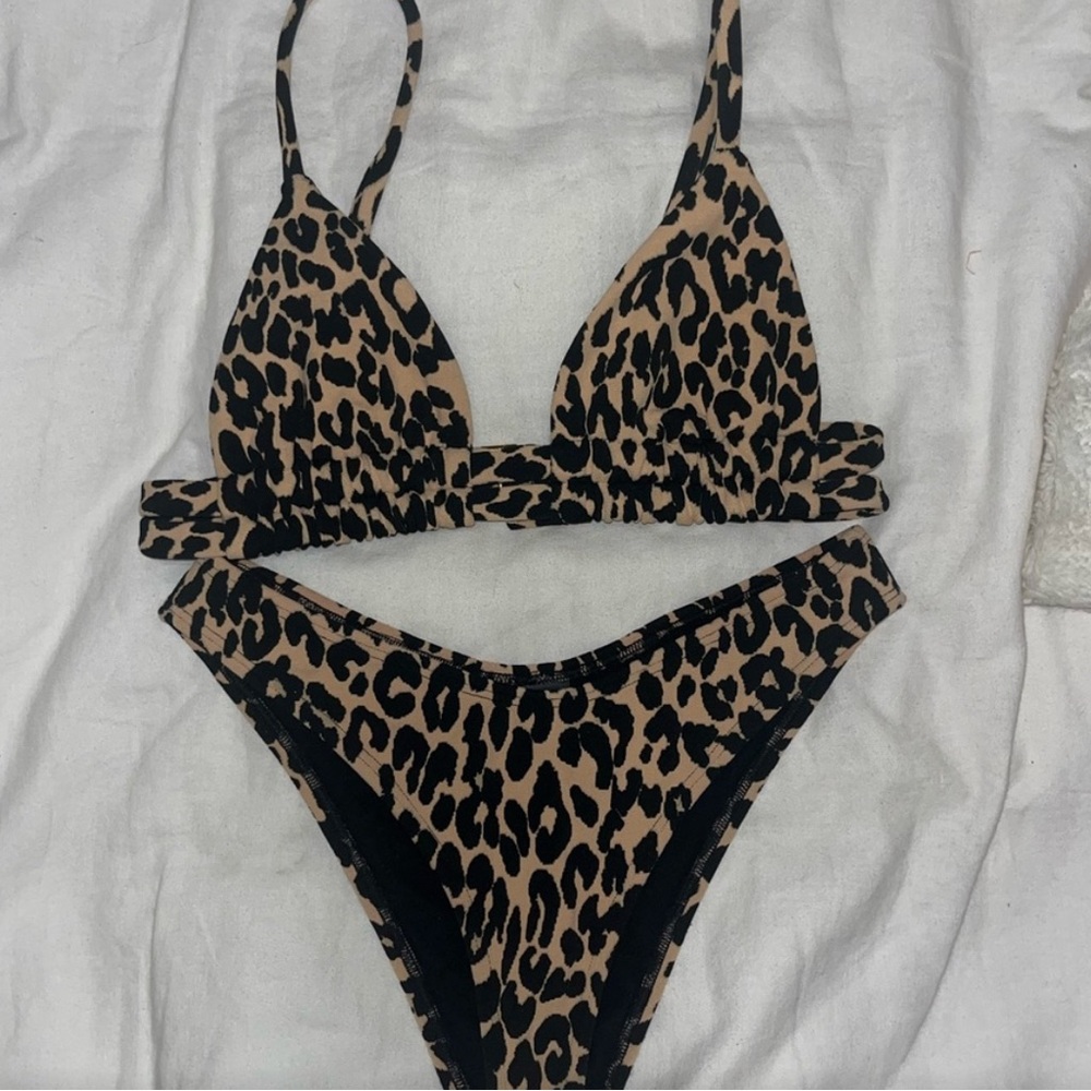 Montce Swim leopard bikini SET